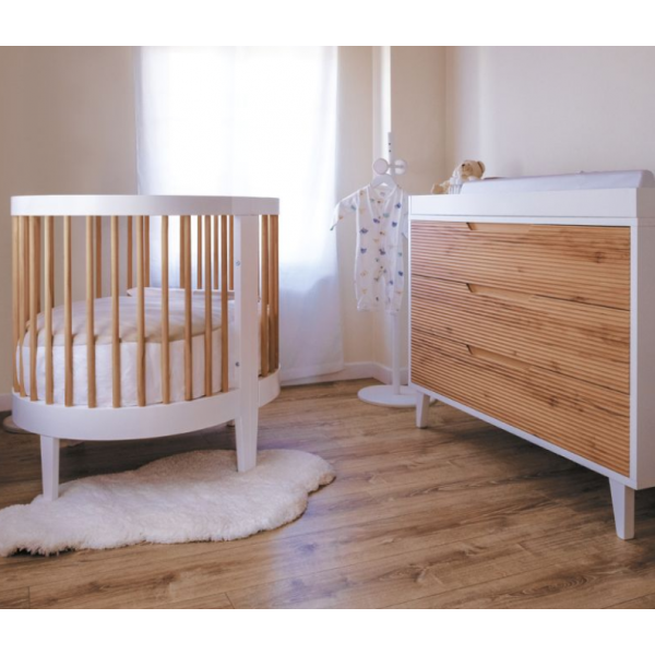 Pali Πολυμορφικό Λίκνο Lab 03 White-Biscuit 0120LABBIN