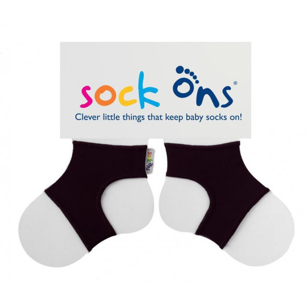 Sock Ons Για να μην βγάζει τις κάλτσες του 0-6m Μαύρο SOS-BLACK