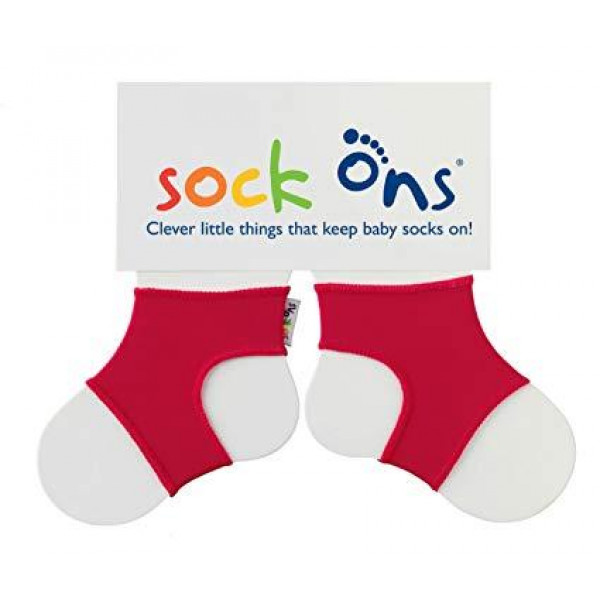 Sock Ons – Για να μην βγάζει τις κάλτσες του 0-6m Κόκκινο SOS-RED