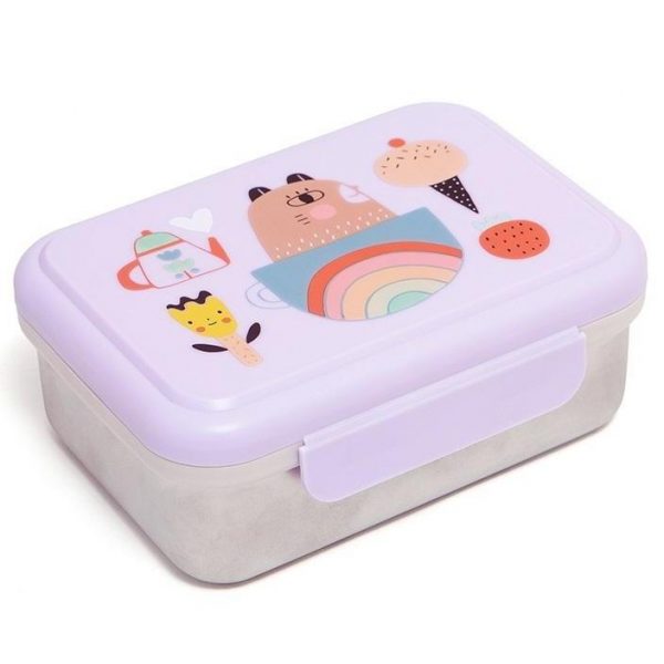 Petit Monkey – Stainless Steel Lunchbox Apple of my Eye PTM-LB27