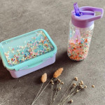 Petit Monkey Lunch Box wild lilac & cactus PTM-LB31