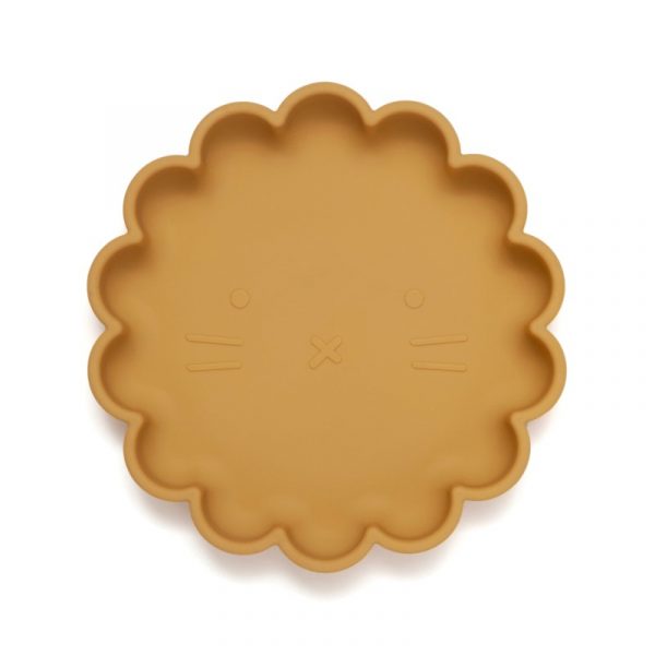 Petit Monkey Πιάτο Σιλικόνης Lion Ochre PTM-SP6
