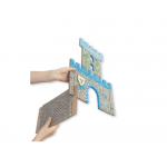 Playmais Κατασκευές με κάρτες και σφουγγαράκια από άμυλο καλαμποκιού  Big World Castle PLM-160895