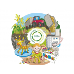 Playmais Κατασκευές με κάρτες και σφουγγαράκια από άμυλο καλαμποκιού  Big World Castle PLM-160895