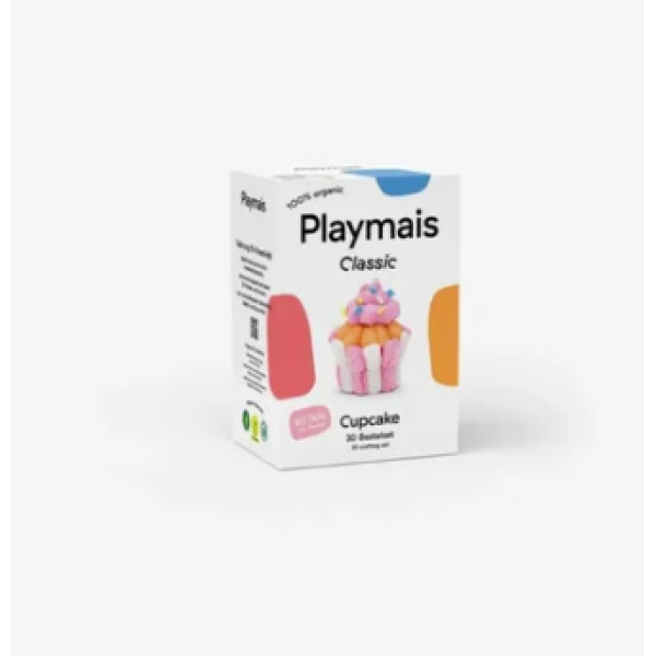 Playmais Mini Κατασκευή Με Σφουγγαράκια Από Άμυλο Καλαμποκιού - Cupcake PLM-160948.8