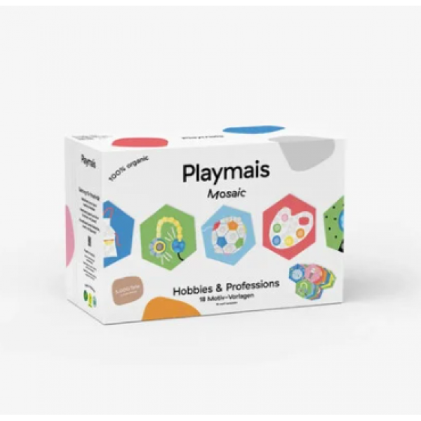 Playmais Κατασκευές Με Κάρτες Και Σφουγγαράκια Από Άμυλο Καλαμποκιού 18 τεμ. - Χόμπι Και Επαγγέλματα PLM-160963.8