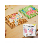 Playmais Κατασκευές με κάρτες και σφουγγαράκια από άμυλο καλαμποκιού 6τεμ. - Μονόκερος PLM-160967.8