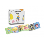 Playmais Κατασκευές Με Κάρτες Και Σφουγγαράκια Από Άμυλο Καλαμποκιού 6τεμ Πριγκίπισσες PLM-160968.8