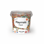 Playmais Basic Κάδος 600τεμ. Κατασκευές με σφουγγαράκια από καλαμπόκι PLM-160976.8