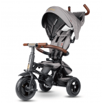 QPlay Τρίκυκλο Ποδήλατο Rito Deluxe Air Gel Wheels Grey 5061047480281