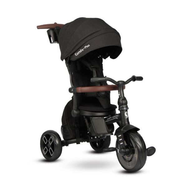 QPlay Τρίκυκλο Ποδήλατο Comfo Max 7 in1 Black 5061047482117