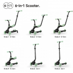 QPlay Πατίνι Sema Evo 6in1 Sky Blue 5061047482162