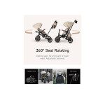 QPlay Τρίκυκλο Ποδήλατο Comfo Max 8in1 Olive 5061047482124