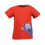 Blue Seven Σετ Μπλούζα Κόκκινη Με Βερμούδα Μπλε 25-939027-318