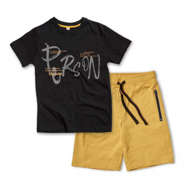 Reflex Σετ Μπλούζα Μαύρο Person 26-73709-1