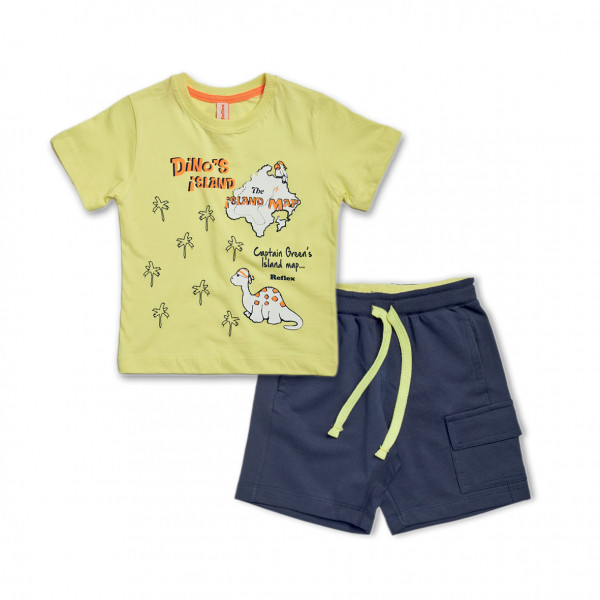 Reflex Σετ Μπλούζα Κίτρινο Dinow Island 26-73761-1