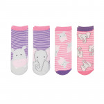 FlapJackKids Κάλτσες Mix and Match Socks Hippo/Elephant LUV0804