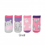 FlapJackKids Κάλτσες Mix and Match Socks Hippo/Elephant LUV0804