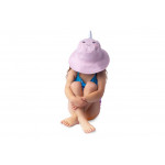 FlapJackKids Καπέλο Διπλής Όψης UPF 50+ Narwhal-Starfish (Cotton) Blue-Pink FJKSH808