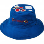 FlapJackKids Καπέλο Διπλής Όψης UPF 50+ – Τρενάκι (Cotton) LUV0133
