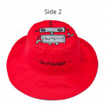 FlapJackKids Καπέλο Διπλής Όψης UPF 50+ – Διαστημόπλοιο (Cotton) LUV0144