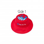 FlapJackKids Καπέλο Διπλής Όψης UPF 50+ – Φάλαινα (Cotton) LUV0146
