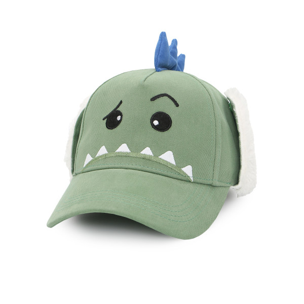 FlapJackKids Καπέλο Χειμωνιάτικο Jokey 2-4 Ετών – Dino Green FJKWC726M
