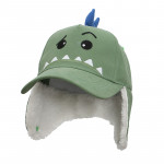 FlapJackKids Καπέλο Χειμωνιάτικο Jokey 4-6 Ετών – Dino Green FJKWC727L