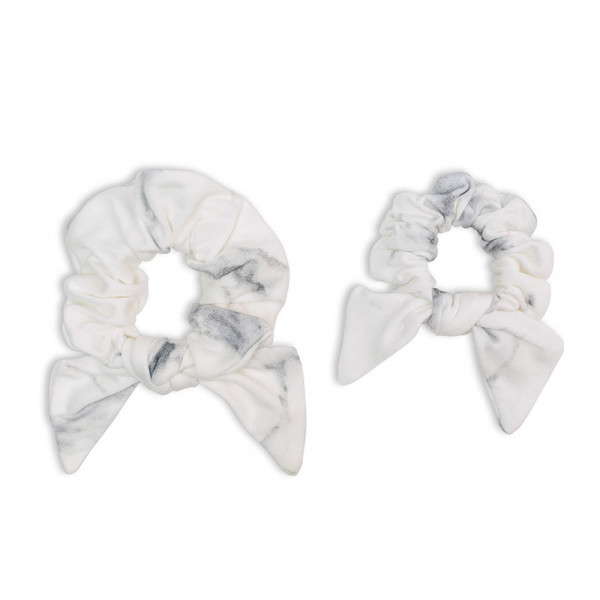 Lulujo Λαστιχάκια Scrunchies Bamboo Mommy and Me Marble LJ260