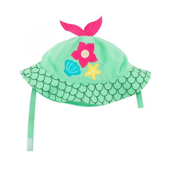 Zoocchini Αντηλιακό Καπέλο UPF50+ Γοργόνα ZOO15013
