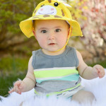 Zoocchini Αντηλιακό Καπέλο UPF50+ Καμηλοπάρδαλη 12M-24M ZOO15015L
