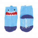 Zoocchini Grip+Easy Crawler Pants & Socks Set – Sherman the Shark Για το Μπουσούλημα ZOO12501