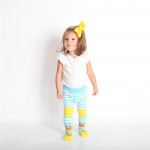 Zoocchini Grip+Easy Crawler Pants & Socks Set – Puddles the Duck Για το Μπουσούλημα ZOO12503