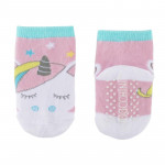 Zoocchini Grip+Easy Crawler Pants & Socks Set – Allie the Alicorn Για το Μπουσούλημα  ZOO12504