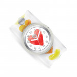 Watchitude Ρολόϊ χειρός τύπου σλαπ Καρδιές WTD-178 Watchitude Ρολόϊ χειρός τύπου σλαπ Καρδιές WTD-178