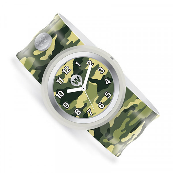 Watchitude Ρολόι χειρός τύπου σλαπ Στρατιωτικό WTD-385