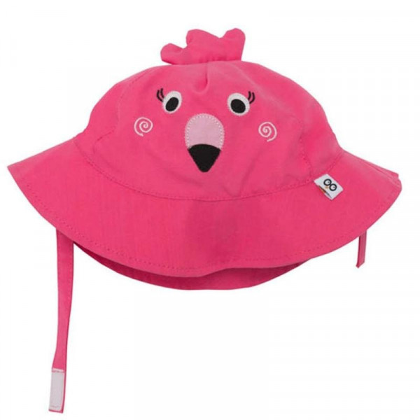 Zoocchini Αντηλιακό Καπέλο UPF50+ Φλαμίνγκο 12M-24M ZOO15006L