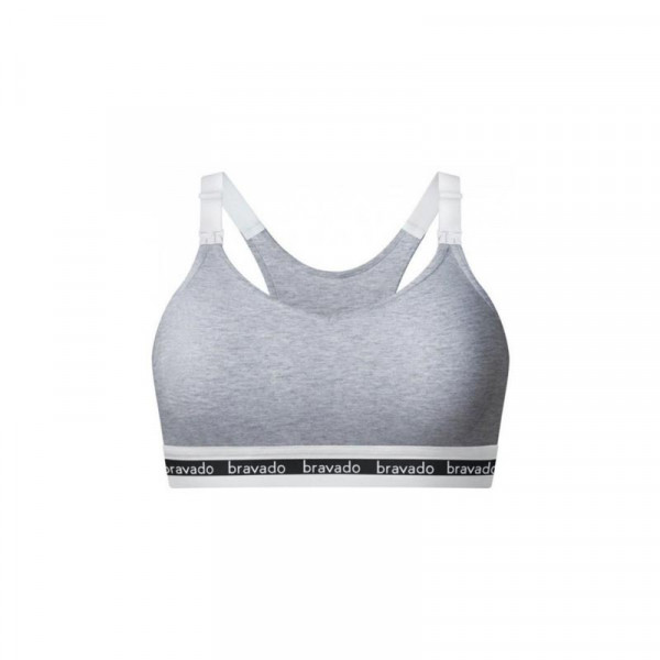 Bravado Original Full Cup Nursing Bra Dove Heather BRV-1015-DH