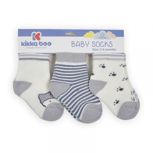 Kikka Boo θερμικές Κάλτσες 3 τμχ 2-3 ετών Uni 31110020036