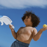 SunnyLife Ρακέτες Παραλίας Παιδικές Velcro Eli the Elephant Multi 26180111