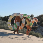 SunnyLife Παιχνίδι Φουσκωτό Giant Noodle Poolside Sorbet Stripe 26180260