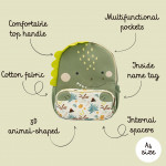Sassi Παιδικό backpack Junior A4 Cracky The Dinosaur BP1228