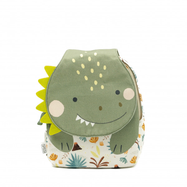 Sassi Παιδικό backpack Mini A5 Cracky The Dinosaur BP1280