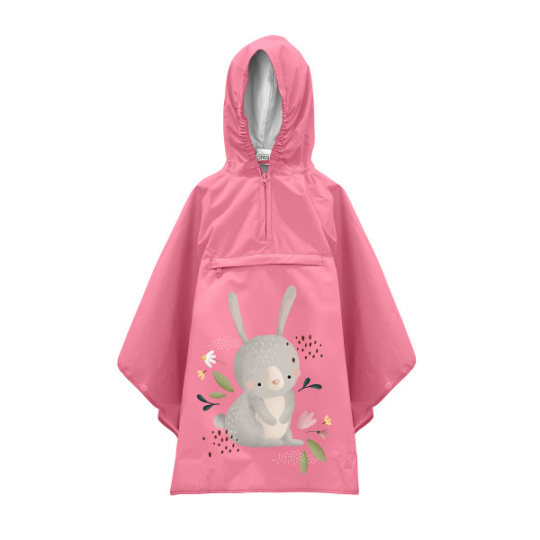 Sassi Αδιάβροχο poncho με κουκούλα 3 έως 5 Ετών Fluffy The Rabbit RC2768