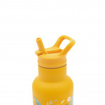 Sassi Aνοξείδωτο Mπουκάλι θερμός με καλαμάκι 350ml Chompy The Lion SB1143