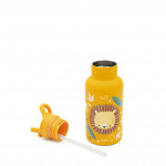 Sassi Aνοξείδωτο Mπουκάλι θερμός με καλαμάκι 350ml Chompy The Lion SB1143