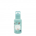 Sassi Aνοξείδωτο Mπουκάλι θερμός με καλαμάκι 350ml Munchy The Bear SB1778