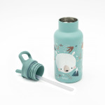 Sassi Aνοξείδωτο Mπουκάλι θερμός με καλαμάκι 350ml Munchy The Bear SB1778
