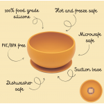 Sassi Μπολ σιλικόνης LFGB με αντιολισθητική βεντούζα 6m+ Lion SI0726 Sassi Μπολ σιλικόνης LFGB με αντιολισθητική βεντούζα 6m+ Lion SI0726