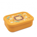 Sassi Δοχείο φαγητού σιλικόνης LFGB με χωρίσματα 6m+ Lion SI0849